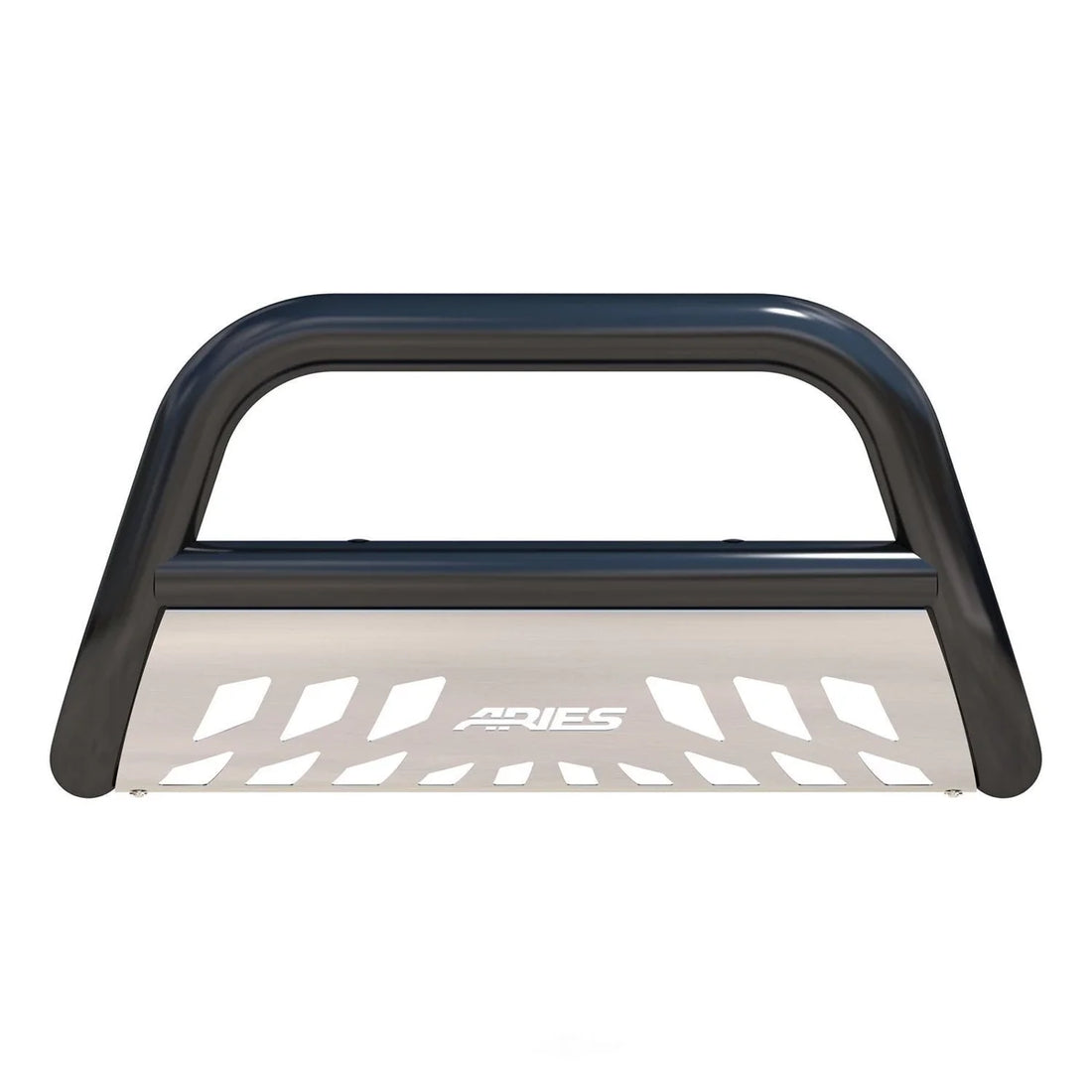 ARIES 3" Black Steel Bull Bar B35-4017 fits Chevrolet Silverado / GMC Sierra 1500 - Back View