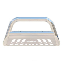 Load image into Gallery viewer, ARIES 3" Polished Stainless Bull Bar 35-2010 fits Toyota Tacoma - Back View