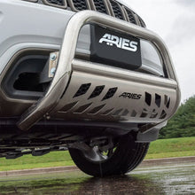 Load image into Gallery viewer, ARIES 3" Polished Stainless Bull Bar 35-5008 fits Ram 1500 - Main Product View