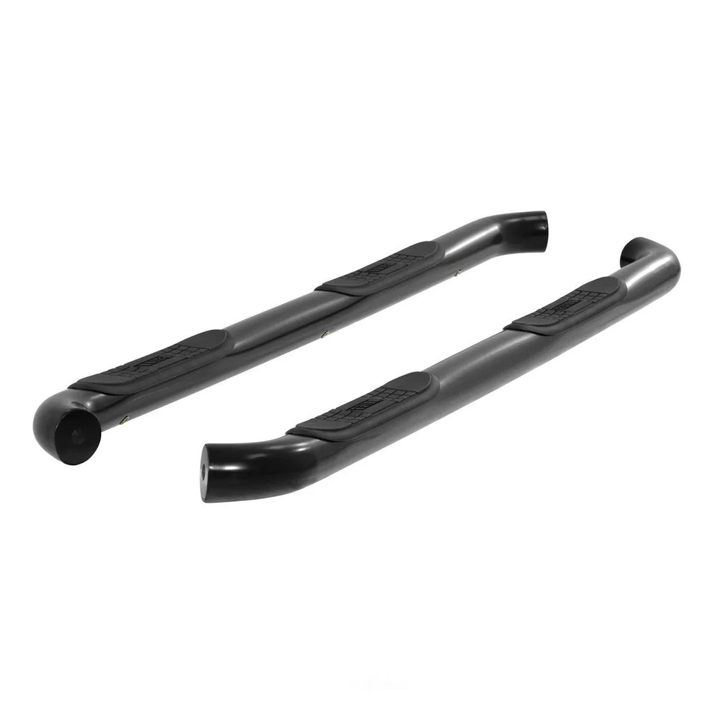ARIES 3" Round Black Stainless Side Bars 214046 fits Silverado / Sierra 1500 / 2500 / 3500 Hd - Additional View 5