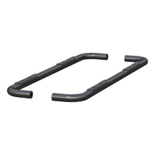 Load image into Gallery viewer, ARIES 3" Round Black Stainless Side Bars 214053 fits Chevrolet Silverado / GMC Sierra 1500 - Installation View