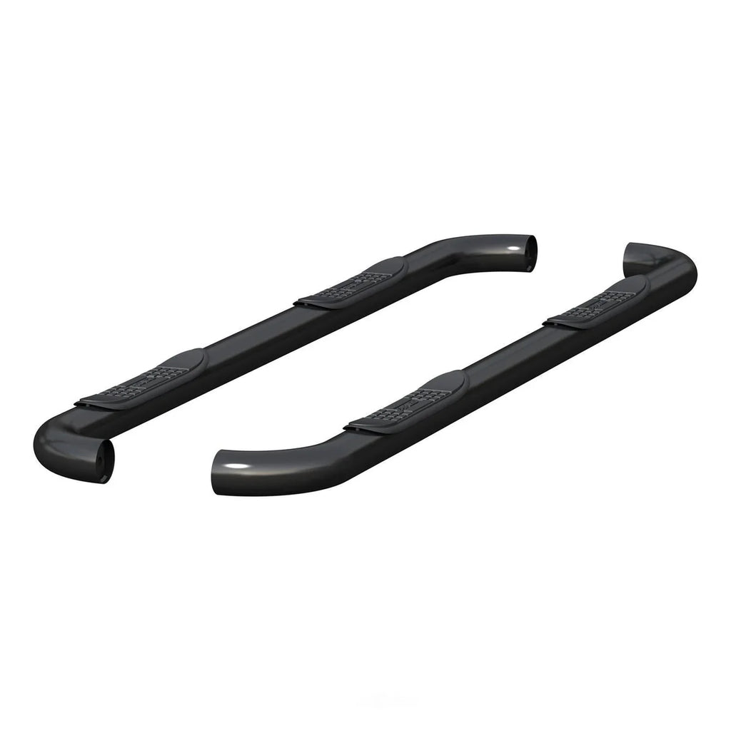 ARIES 3" Round Black Stainless Side Bars 215041 fits Dodge Ram / Ram 1500 / 2500 / 3500 - Additional View 5