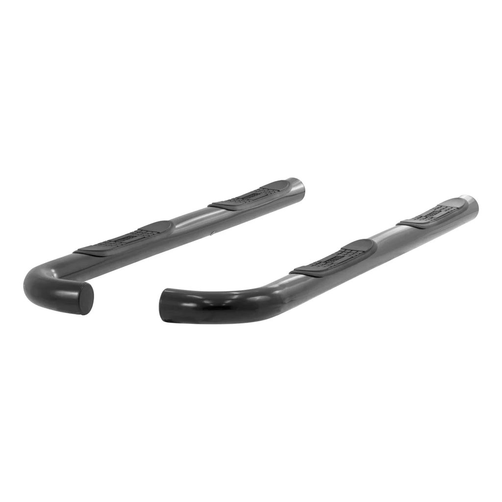 ARIES 3" Round Black Steel Side Bars 201002 fits Jeep Liberty - Main Product View