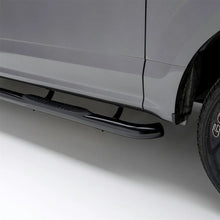 Load image into Gallery viewer, ARIES 3" Round Black Steel Side Bars 202000 fits Toyota 4RUNNER - Installation View