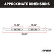 Load image into Gallery viewer, ARIES 3" Round Black Steel Side Bars 203003 fits Ford Ranger / Mazda B-Series - Additional View 6