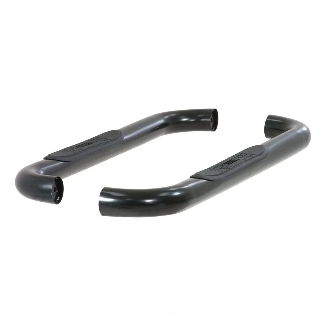 ARIES 3" Round Black Steel Side Bars 203014 fits Ford F-250 / F-350 Super Duty - Additional View 6