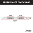 Load image into Gallery viewer, ARIES 3" Round Black Steel Side Bars 203018 fits 2002-2010 Ford Explorer - Additional View 6