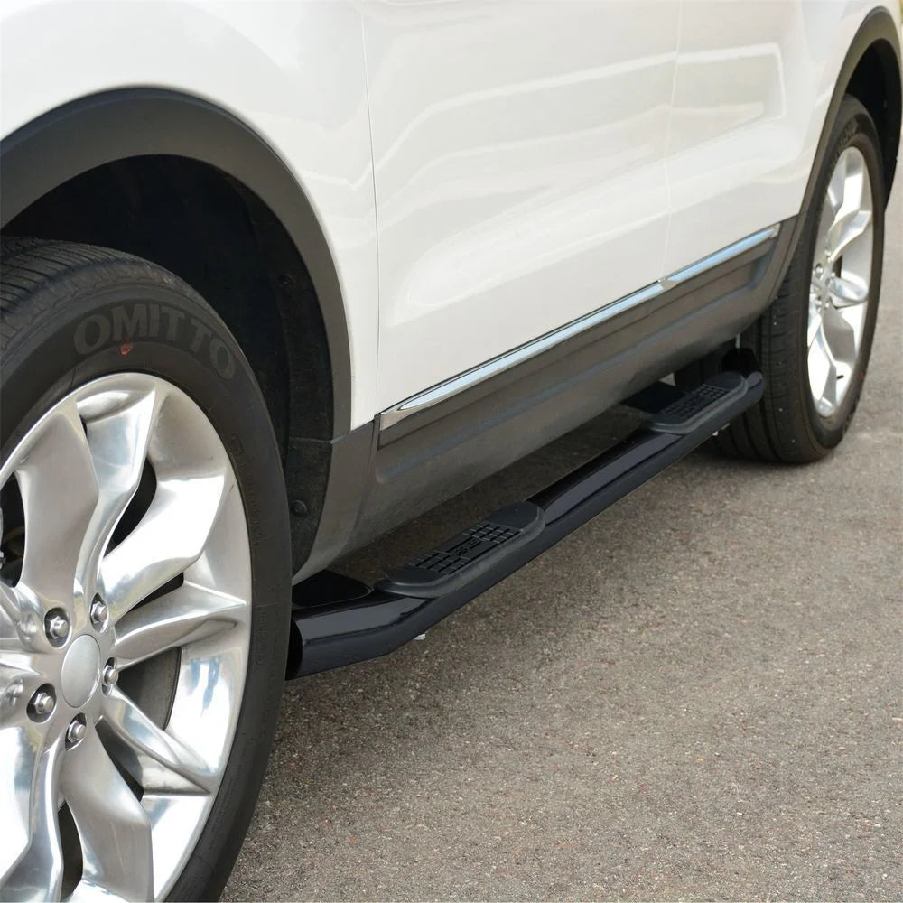 ARIES 3" Round Black Steel Side Bars 203041 fits Ford Explorer - Additional View 8