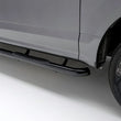 Load image into Gallery viewer, ARIES 3" Round Black Steel Side Bars 204054 fits Silverado / Sierra 1500 EXTENDED CAB - Back View
