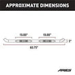 Load image into Gallery viewer, ARIES 3" Round Black Steel Side Bars 205015 fits 2007-2011 Dodge Nitro Detonator, Heat, R/T, SE 3.7L V6, 4.0L V6 - Main Pr...