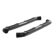 Load image into Gallery viewer, ARIES 3" Round Black Steel Side Bars 205015 fits 2007-2011 Dodge Nitro Detonator, Heat, R/T, SE 3.7L V6, 4.0L V6 - Side View