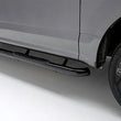 Load image into Gallery viewer, ARIES 3" Round Black Steel Side Bars 205015 fits 2007-2011 Dodge Nitro Detonator, Heat, R/T, SE 3.7L V6, 4.0L V6 - Back View