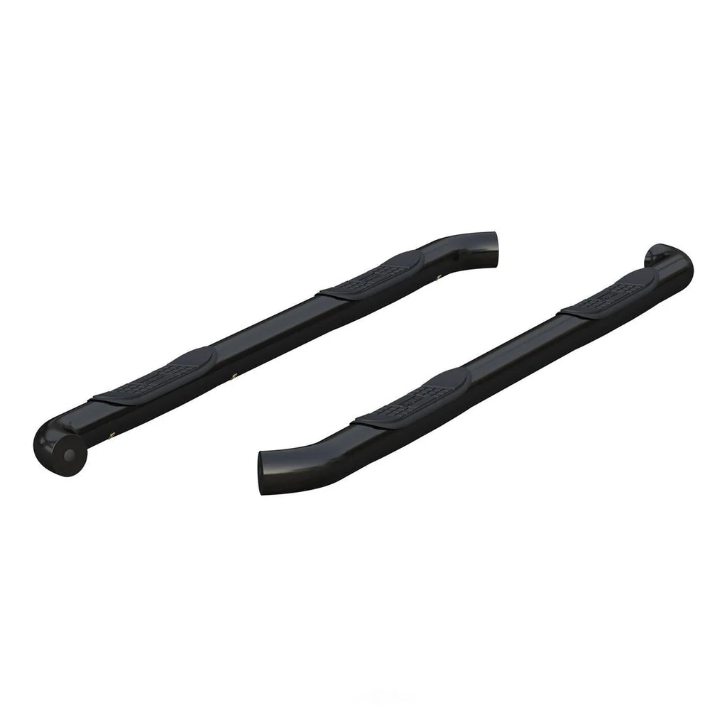 ARIES 3" Round Black Steel Side Bars 205031 fits Dodge DURANGO - Side View