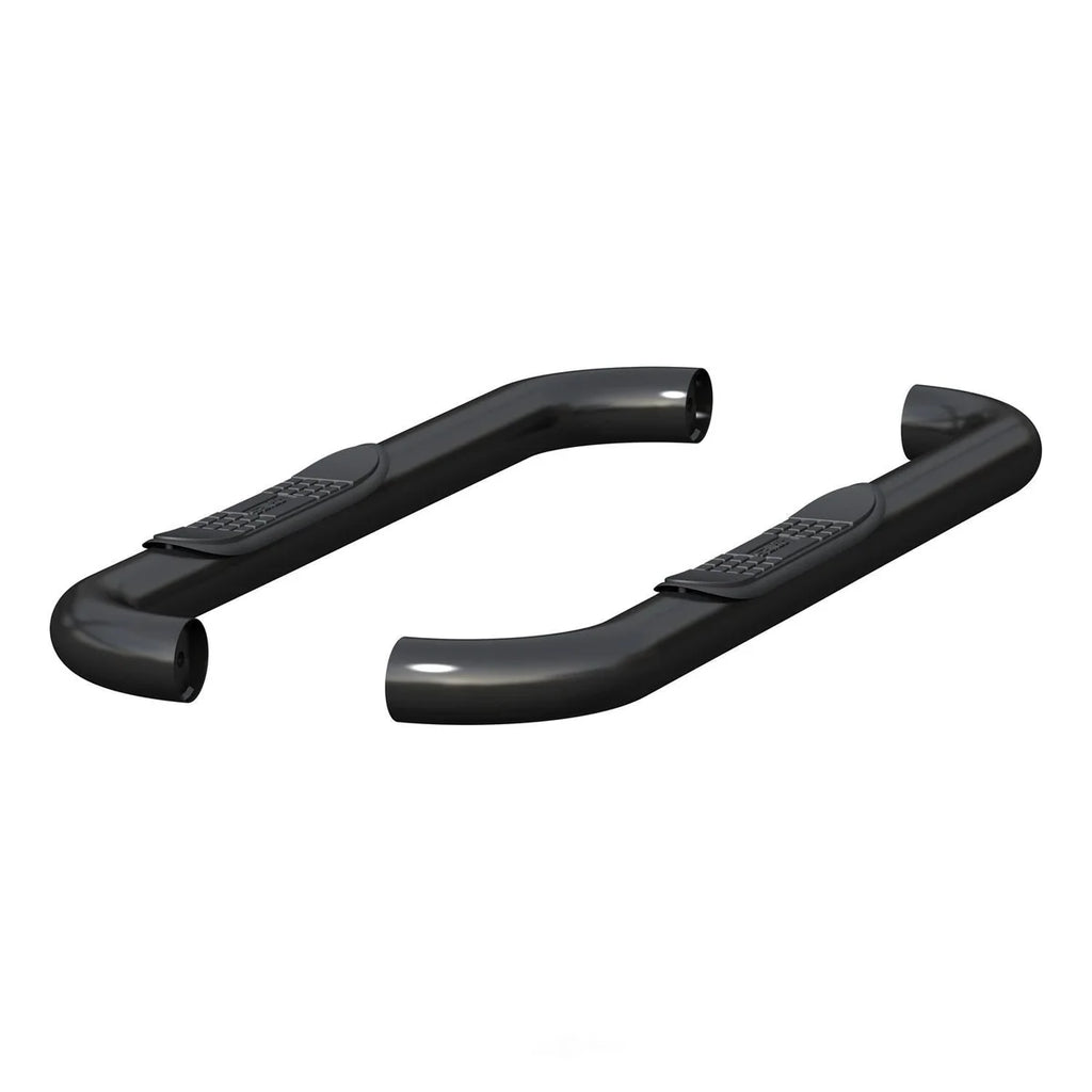 ARIES 3" Round Black Steel Side Bars 205039 fits Dodge Ram / Ram 1500 / 2500 / 3500 - Additional View 5