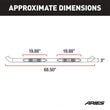 Load image into Gallery viewer, ARIES 3" Round Black Steel Side Bars 206008 fits 2009-2015 Honda Pilot - Additional View 6