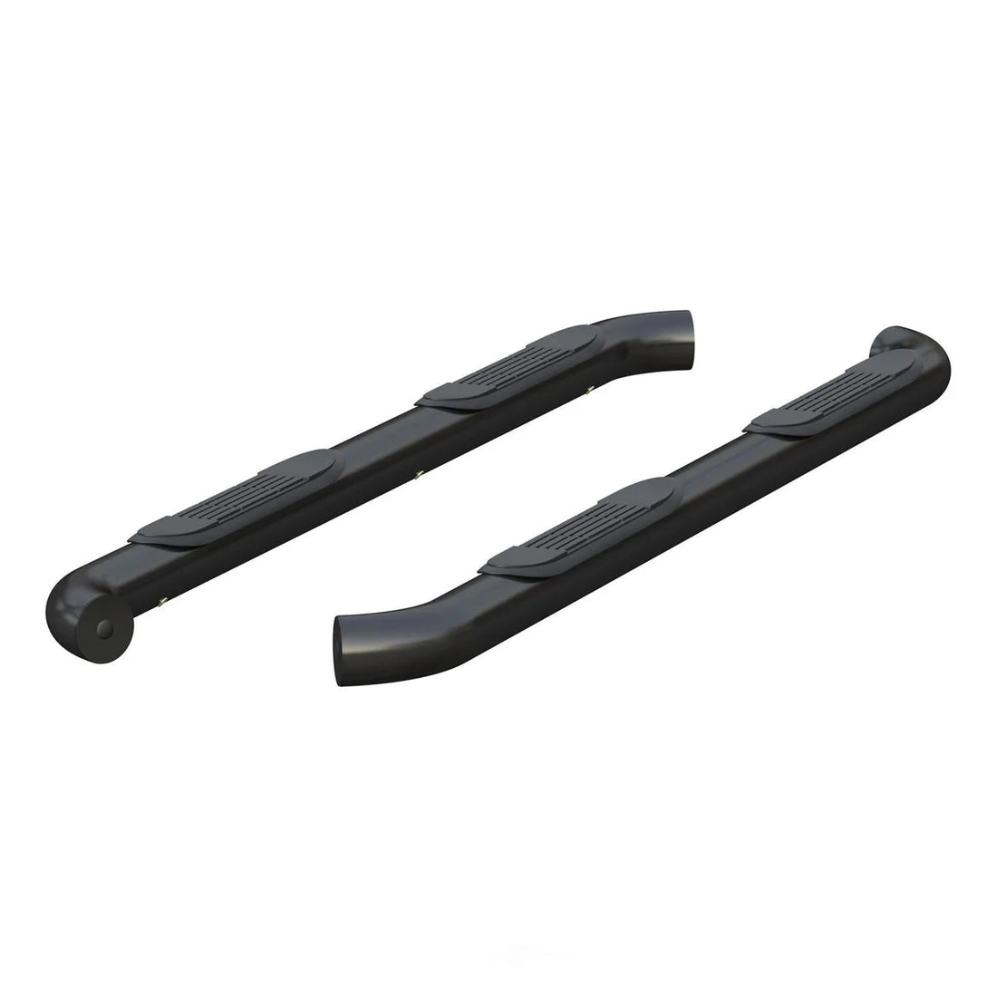 ARIES 3" Round Black Steel Side Bars 209045 fits Ford Bronco - Installation View