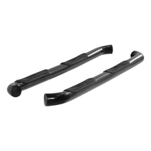 Load image into Gallery viewer, ARIES 3" Round Black Steel Side Bars 35700 fits Jeep Wrangler JK Unlimited - Side View