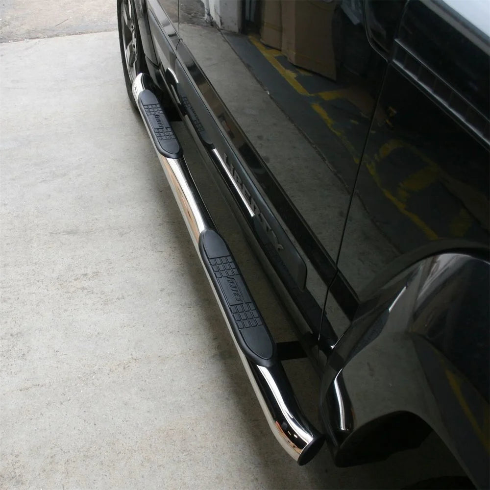 ARIES 3" Round Polished Stainless Side Bars 201005-2 fits 2008-2012 Jeep Liberty - Additional View 8
