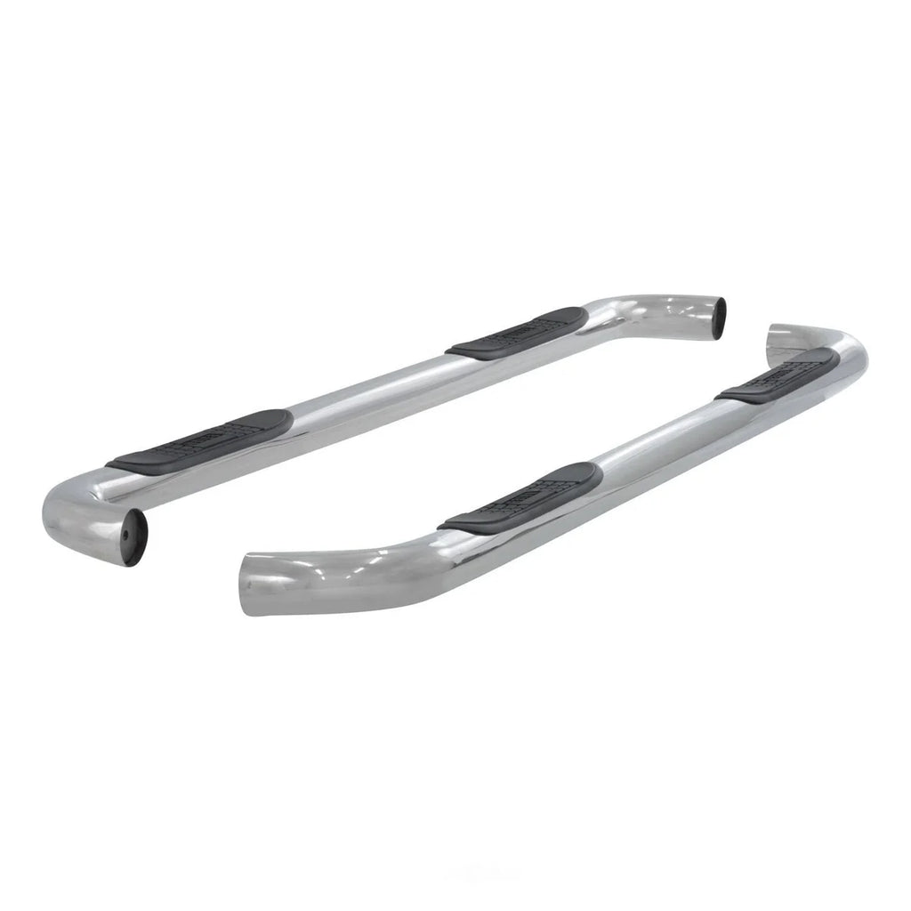 ARIES 3" Round Polished Stainless Side Bars 203010-2 fits 2003-2005 Ford Explorer / Explorer SPORT Trac - Additional View 5
