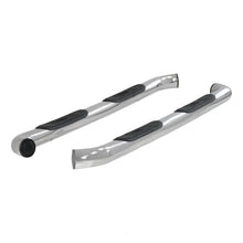 Load image into Gallery viewer, ARIES 3" Round Polished Stainless Side Bars 203016-2 fits 2004 Ford F-150 FX4 / 2005 Ford F-150 FX4 / Ford F-150 - Side View