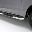 Load image into Gallery viewer, ARIES 3" Round Polished Stainless Side Bars 203045-2 fits Ford F-150 / F-250 / F-350 - Installation View