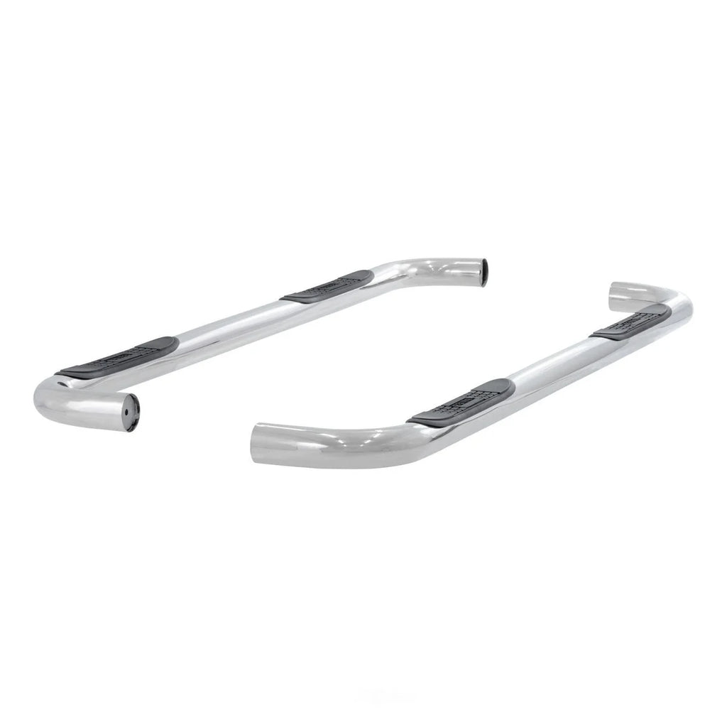 ARIES 3" Round Polished Stainless Side Bars 204014-2 fits 1992-1999 Chevrolet C1500 Suburban / 1992-1999 Chevrolet C2500 S...