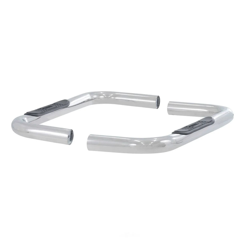 ARIES 3" Round Polished Stainless Side Bars 204036-2 fits Chevrolet / GMC C / K - Additional View 5