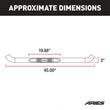 Load image into Gallery viewer, ARIES 3" Round Polished Stainless Side Bars 204036-2 fits Chevrolet / GMC C / K - Additional View 6