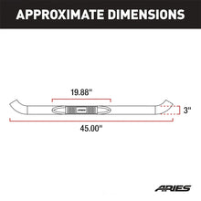 Load image into Gallery viewer, ARIES 3" Round Polished Stainless Side Bars 204036-2 fits Chevrolet / GMC C / K - Additional View 6