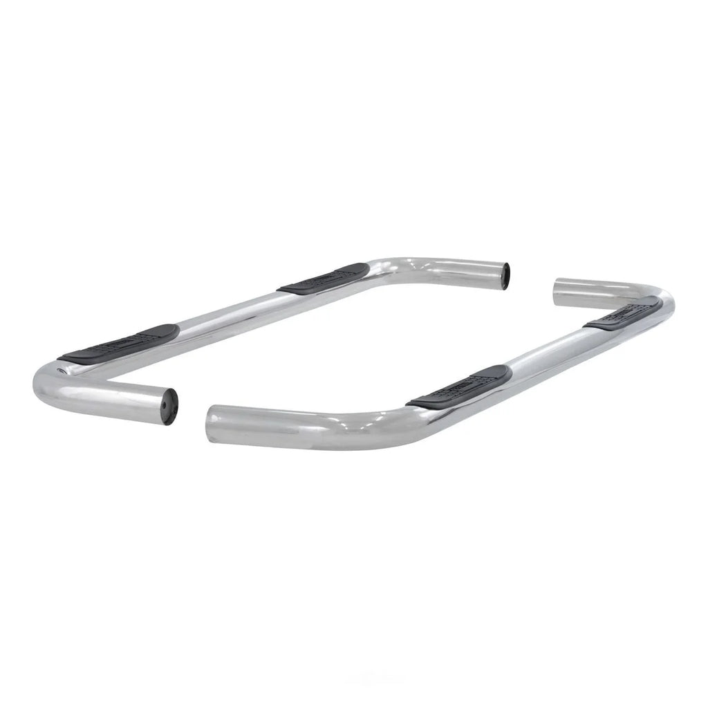 ARIES 3" Round Polished Stainless Side Bars 204039-2 fits Chevrolet Suburban - Additional View 5