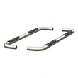 Load image into Gallery viewer, ARIES 3" Round Polished Stainless Side Bars 204054-2 fits Silverado / Sierra 1500 EXTENDED - Installation View