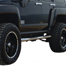 Load image into Gallery viewer, ARIES 3" Round Polished Stainless Side Bars 204076-2 fits Hummer H3 - Additional View 12