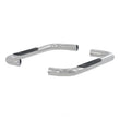 Load image into Gallery viewer, ARIES 3" Round Polished Stainless Side Bars 35600-2 fits Jeep Wrangler YJ / Wrangler Tj - Side View