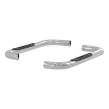 Load image into Gallery viewer, ARIES 3" Round Polished Stainless Side Bars 35600-2 fits Jeep Wrangler YJ / Wrangler Tj - Side View
