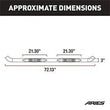 Load image into Gallery viewer, ARIES - 3" Round Polished Stainless Side Bars, Select 204052-2 fits Chevrolet Colorado / GMC Canyon - Main Product View