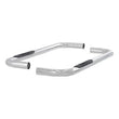 Load image into Gallery viewer, ARIES - 3" Round Polished Stainless Side Bars, Select C, K 204040-2 fits Chevrolet C, K / GMC C, K - Back View