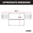 Load image into Gallery viewer, ARIES 3053 1-1/2-Inch Black Steel Grille Guard, No-Drill 3053 fits Ford Ranger
