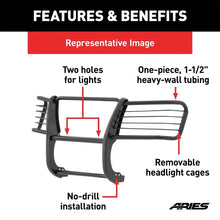 Load image into Gallery viewer, ARIES 3065 1-1/2-Inch Black Steel Grille Guard, No-Drill 3065 fits Ford Explorer - Additional View 5