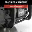 Load image into Gallery viewer, ARIES 3069 1-1/2-Inch Black Steel Grille Guard, No-Drill 3069 fits Ford Ranger - Additional View 7