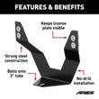 Load image into Gallery viewer, ARIES 35-0000 3-Inch Bull Bar License Plate Bracket 35-0000 - Back View