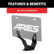 Load image into Gallery viewer, ARIES 35-0000 3-Inch Bull Bar License Plate Bracket 35-0000 - Additional View 6