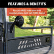 Load image into Gallery viewer, ARIES 3500300 Offroad Half Tube Door Mirrors, 2-Pack 3500300 fits Jeep Wrangler / Gladiator - Additional View 8