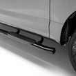 Load image into Gallery viewer, ARIES 4" Black Steel Oval Side Bars S224053 fits Silverado / Sierra 1500 / 2500 / 3500 CREW - Main Product View