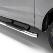 Load image into Gallery viewer, ARIES 4" Polished Stainless Oval Side Bars S224051-2 fits Chevrolet Colorado / GMC Canyon CREW - Installation View