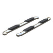 Load image into Gallery viewer, ARIES 4" Polished Stainless Oval Side Bars S224053-2 fits Silverado / Sierra 1500 / 2500 / 3500 - Back View