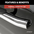 Load image into Gallery viewer, ARIES 4" Polished Stainless Oval Side Bars S224053-2 fits Silverado / Sierra 1500 / 2500 / 3500 - Additional View 7