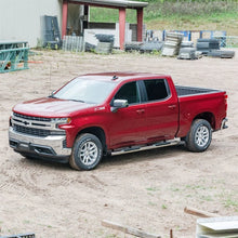 Load image into Gallery viewer, ARIES 4" Polished Stainless Oval Side Bars S224054-2 fits Silverado / Sierra 1500 EXTENDED CAB - Additional View 9