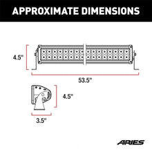 Load image into Gallery viewer, ARIES 50" Double-Row LED Light Bar (24,000 Lumens) 1501278 - Side View