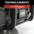 Load image into Gallery viewer, ARIES 5060 1-1/2-Inch Black Steel Grille Guard, No-Drill 5060 fits Ram 1500 - Additional View 10