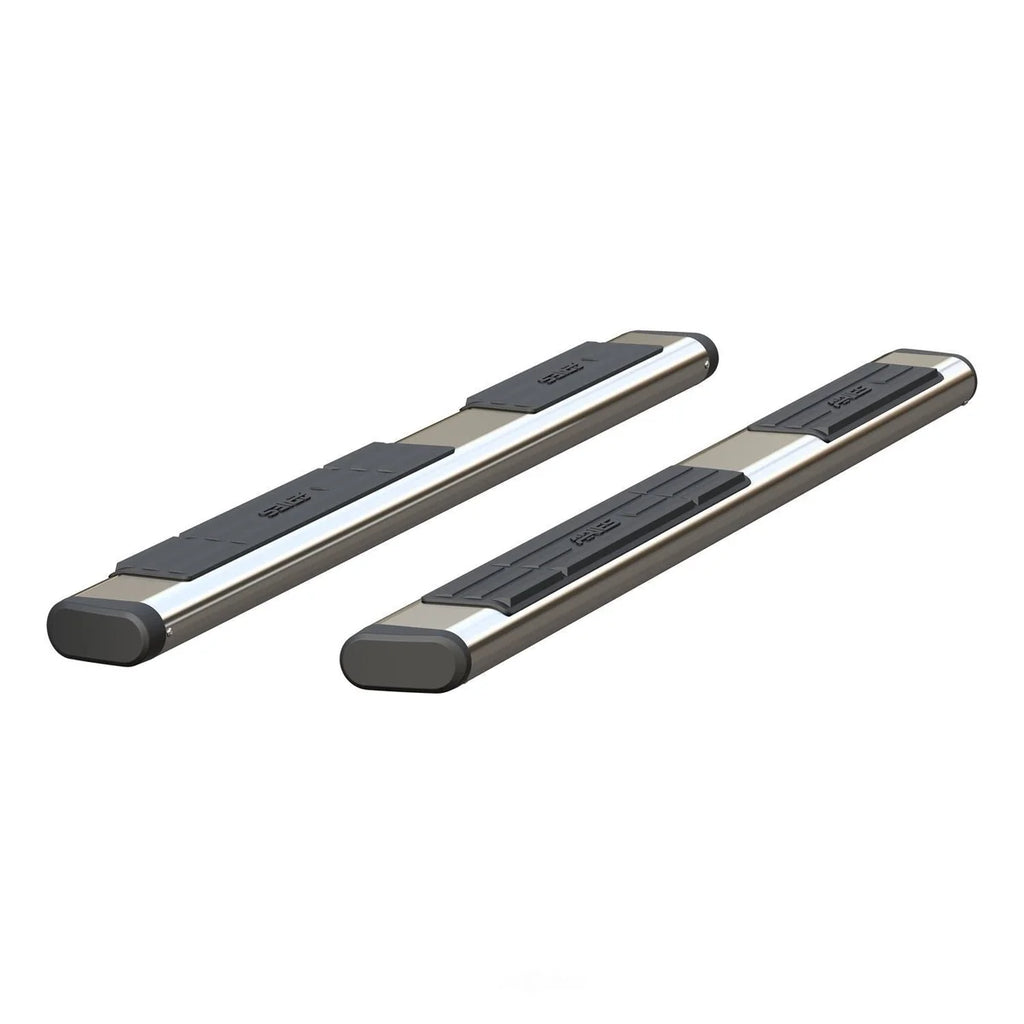 ARIES 6" x 75" Polished Stainless Oval Side Bars (No Brackets) S2875 fits 1999-2000 Chevrolet Silverado 1500 / 2001-2004 C...